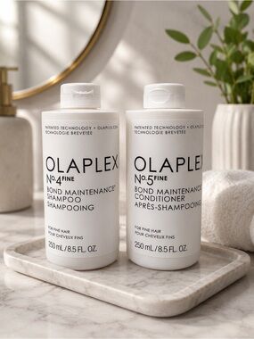 Olaplex No.4 Fine & No.5 Fine Duo Set 250mL Shampoo Conditioner